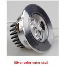 Silver Color Outer Shell Epistar 2835SMD LED Down Light